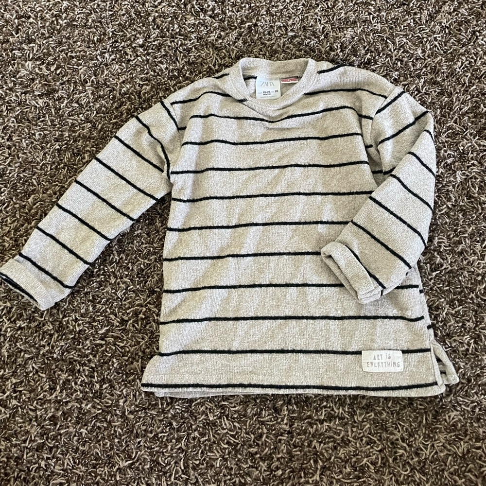 Zara Toddler Boy Shirt Sweater